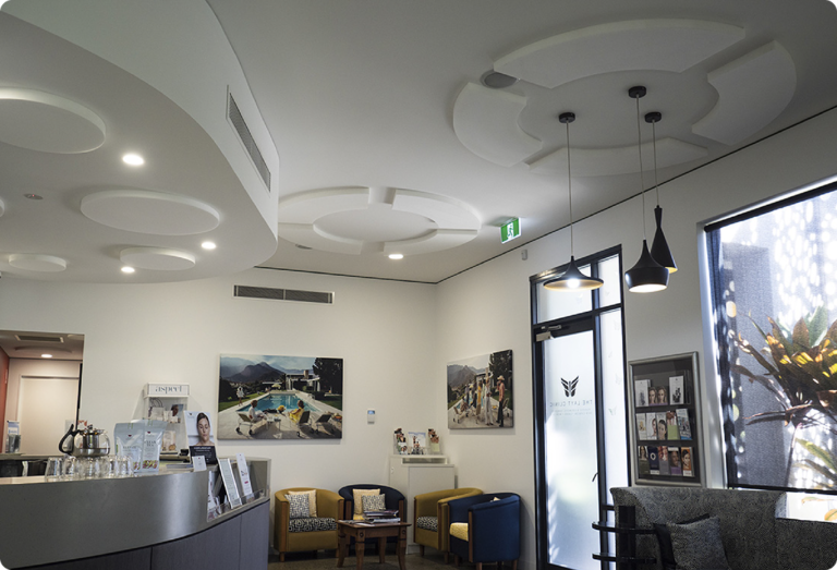 Ceilings & High walls